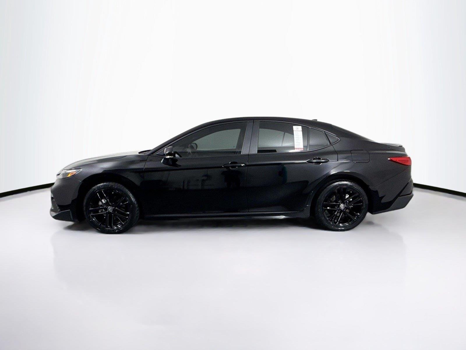 Certified Used 2025 Midnight Black Metallic Toyota SE image 13
