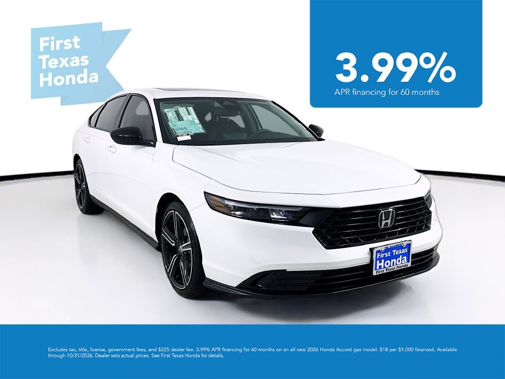 New 2026 Platinum White Pearl Honda SE image 1