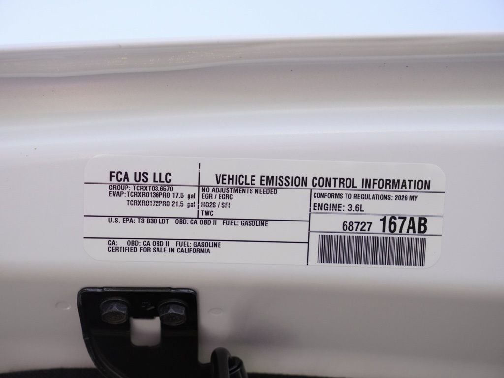 New 2026 Bright White Clear-Coat Exterior Paint Jeep Sport image 29