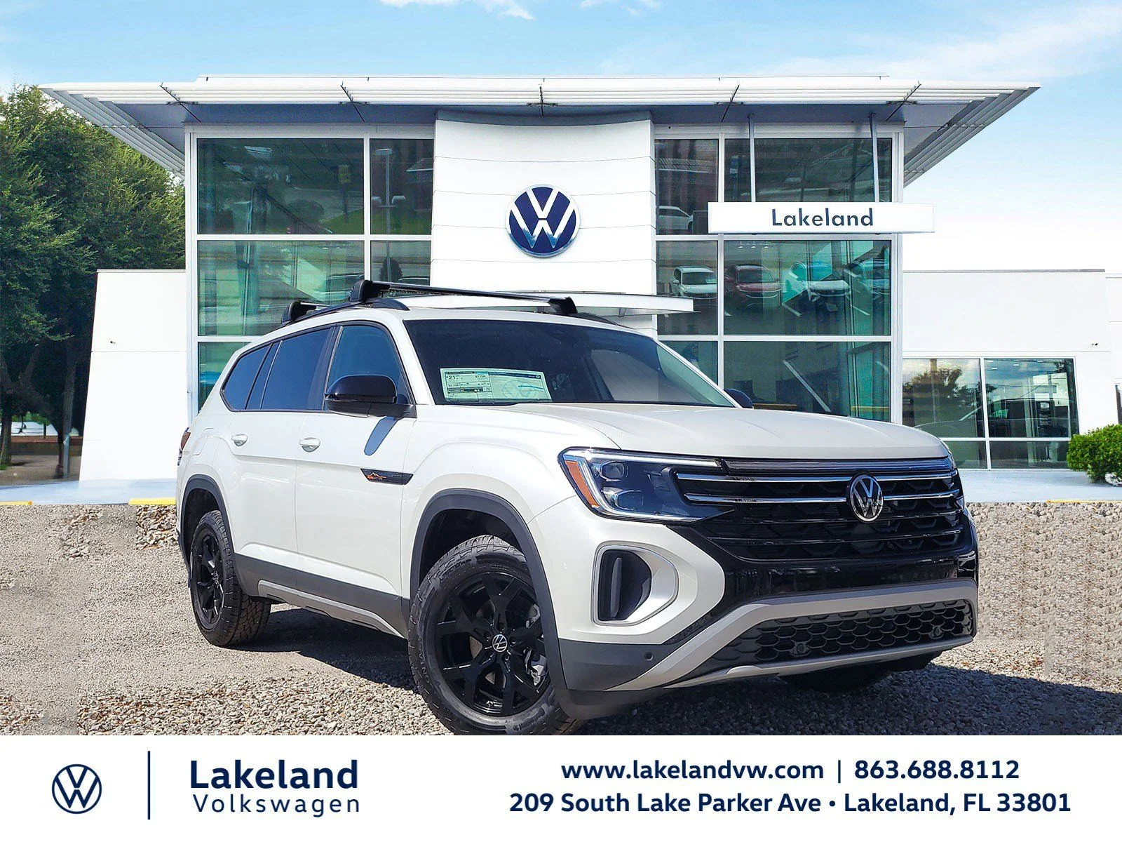New 2026 Opal White Pearl Volkswagen 2.0T Peak Edition image 1