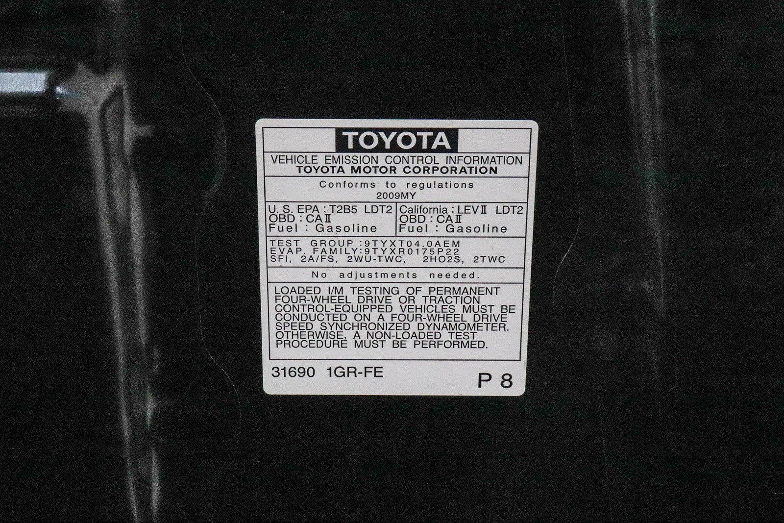 Used 2009 Black Toyota Base image 27