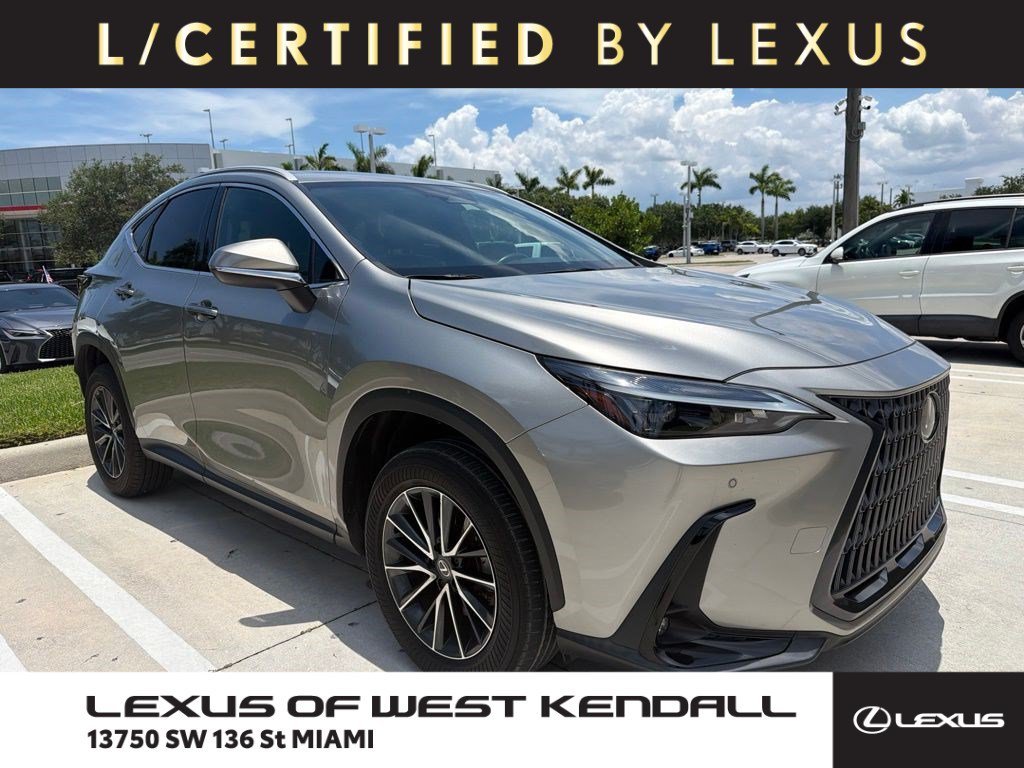 Certified Used 2024 Silver Lexus NX 250 Premium image 1
