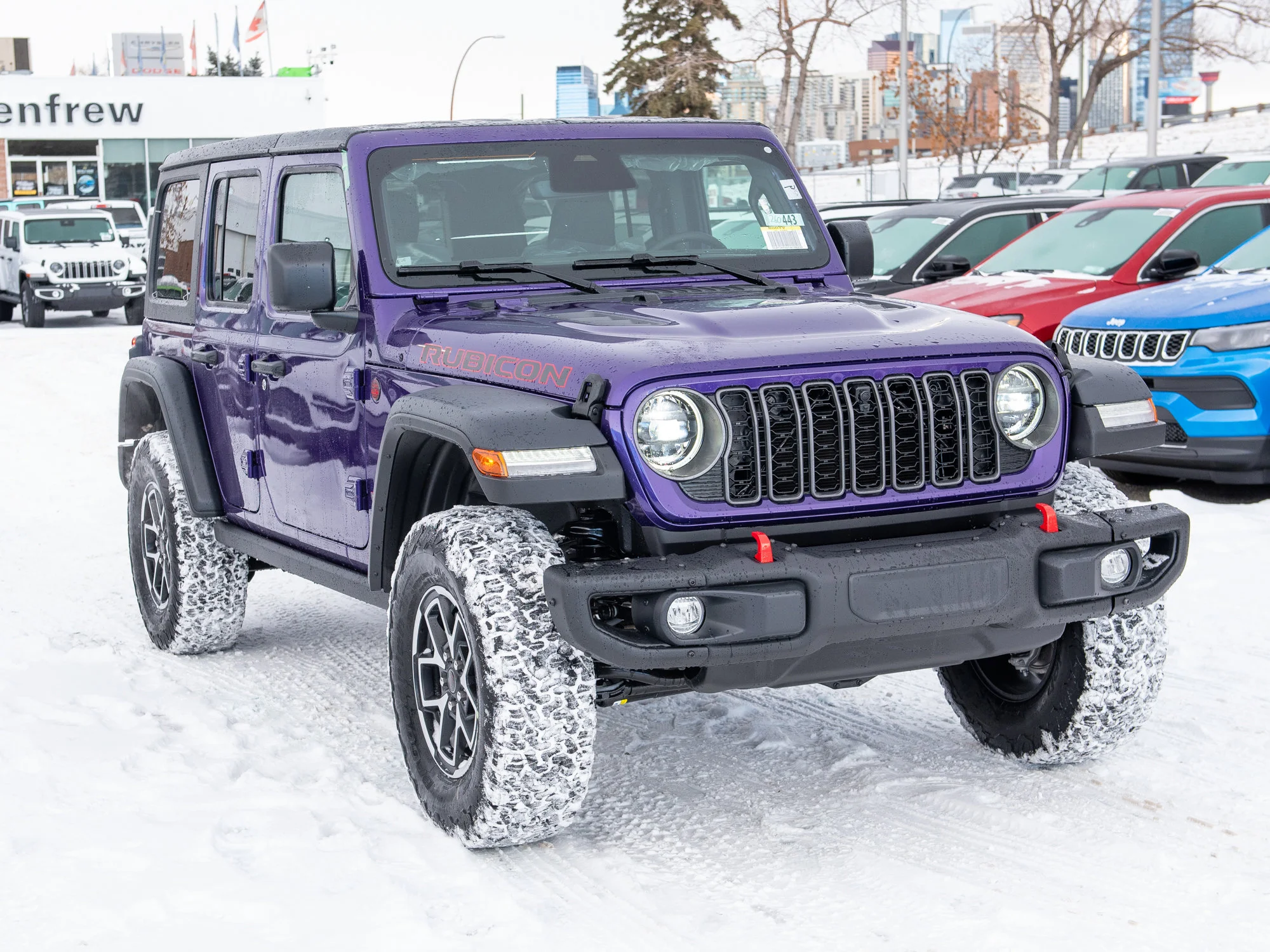 New 2026 reign Jeep Rubicon* 4 Door 4x4, Nappa Leather, Steel Bumpers, Safety Group image 8