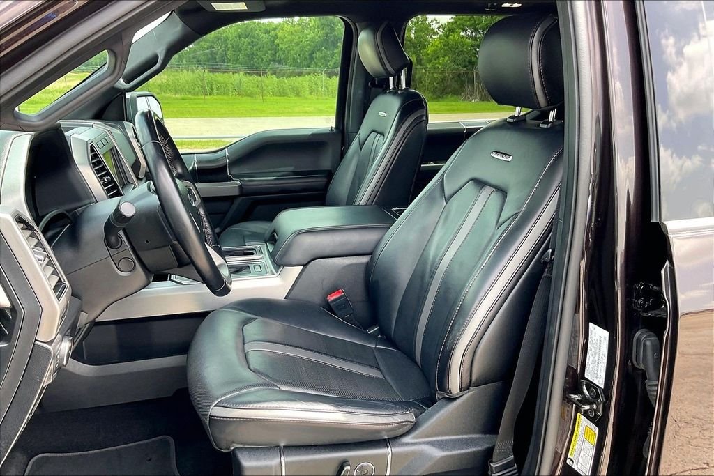 Used 2018 Shadow Black Ford Platinum image 18