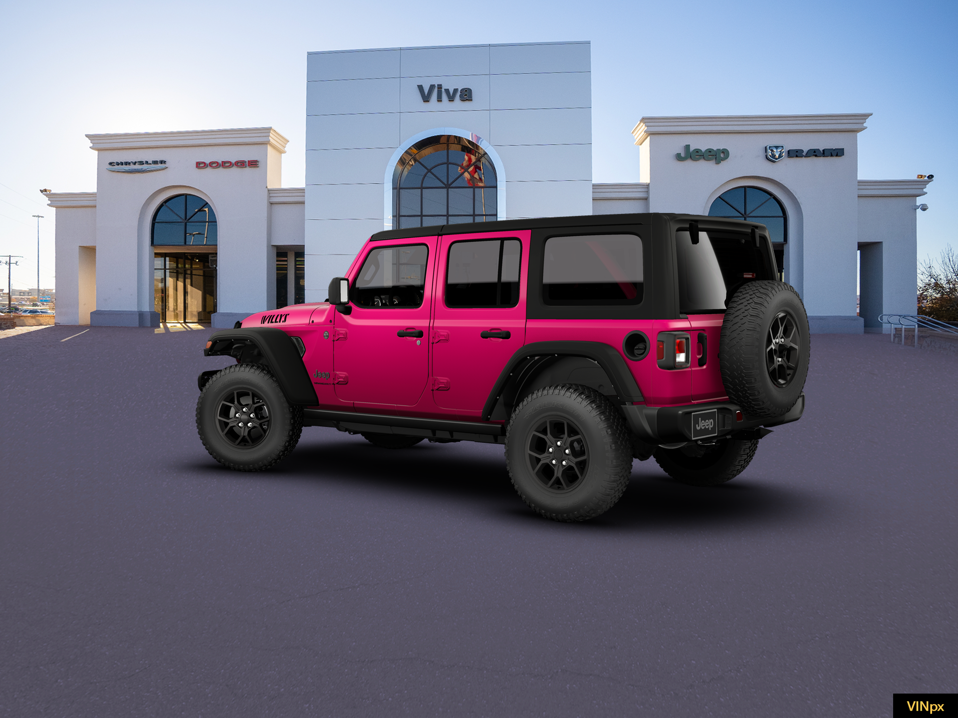 New 2026 Tuscadero Pearl-Coat Exterior Paint Jeep Willys image 4