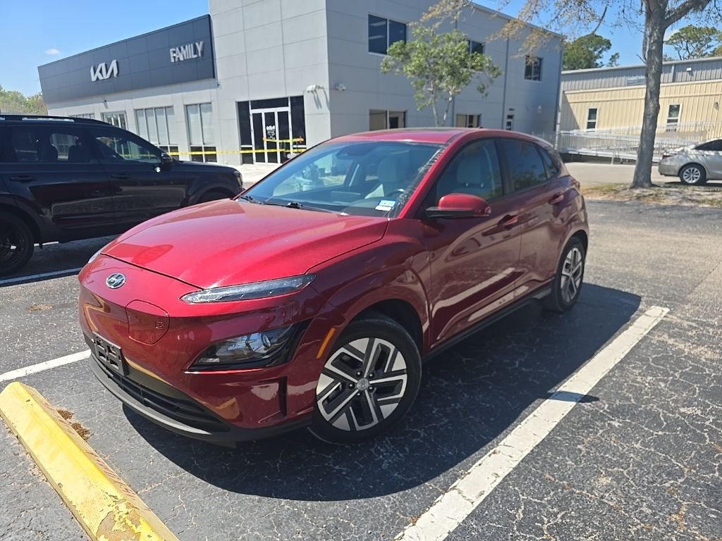 Used 2023 Hyundai Kona EV SEL with VIN KM8K33AG7PU183473 for sale in St. Augustine, FL