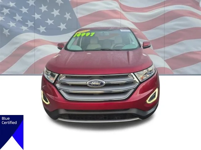 Used 2017 Red Ford Titanium image 8