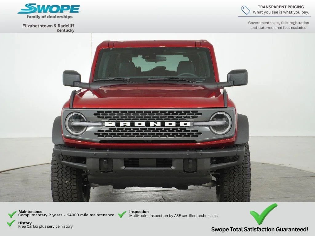 New 2026 Ruby Red Metallic Tinted Clearcoat Ford Badlands® image 12
