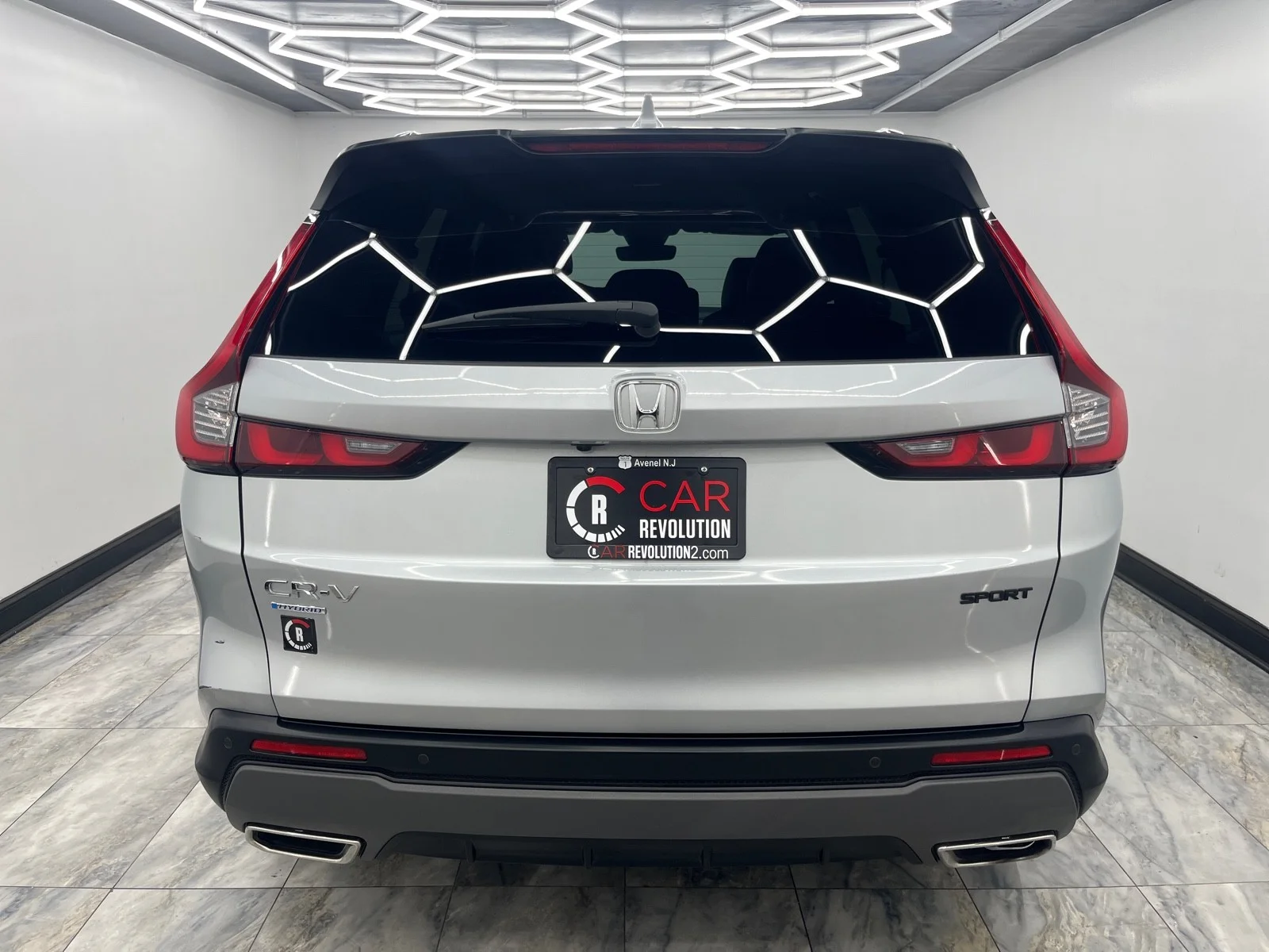 Used 2025 Solar Silver Metallic Honda Sport-L AWD image 4