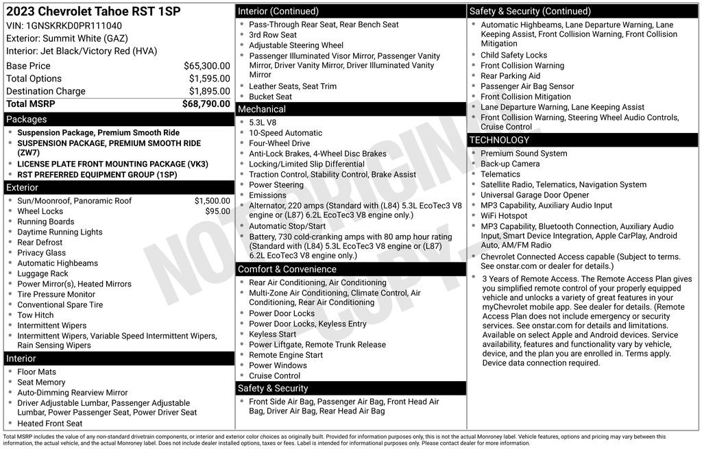 Used 2023 White Chevrolet RST image 29