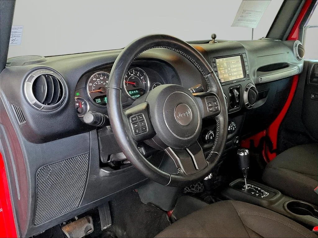 Used 2017 Red Clearcoat Jeep Unlimited Sport image 19