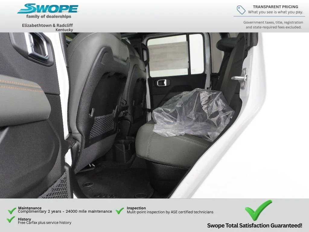 New 2026 Bright White Clear-Coat Exterior Paint Jeep Mojave image 11