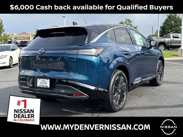 New 2026 Aurora Blue Pearl Metallic / Super Black Two-tone Nissan Platinum image 4