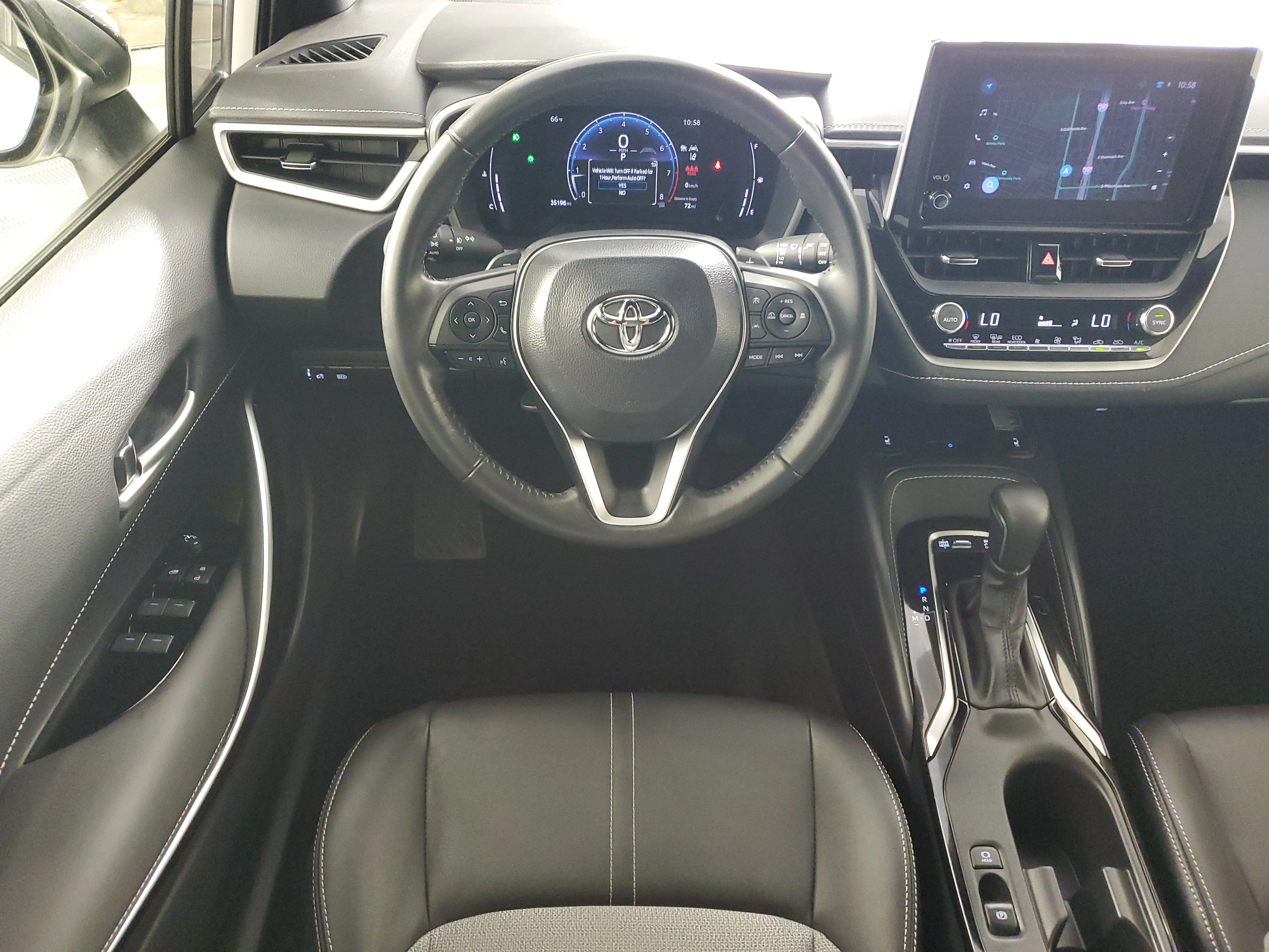 Used 2024 Wind Chill Pearl/Midnight Black Metallic Toyota XSE image 14