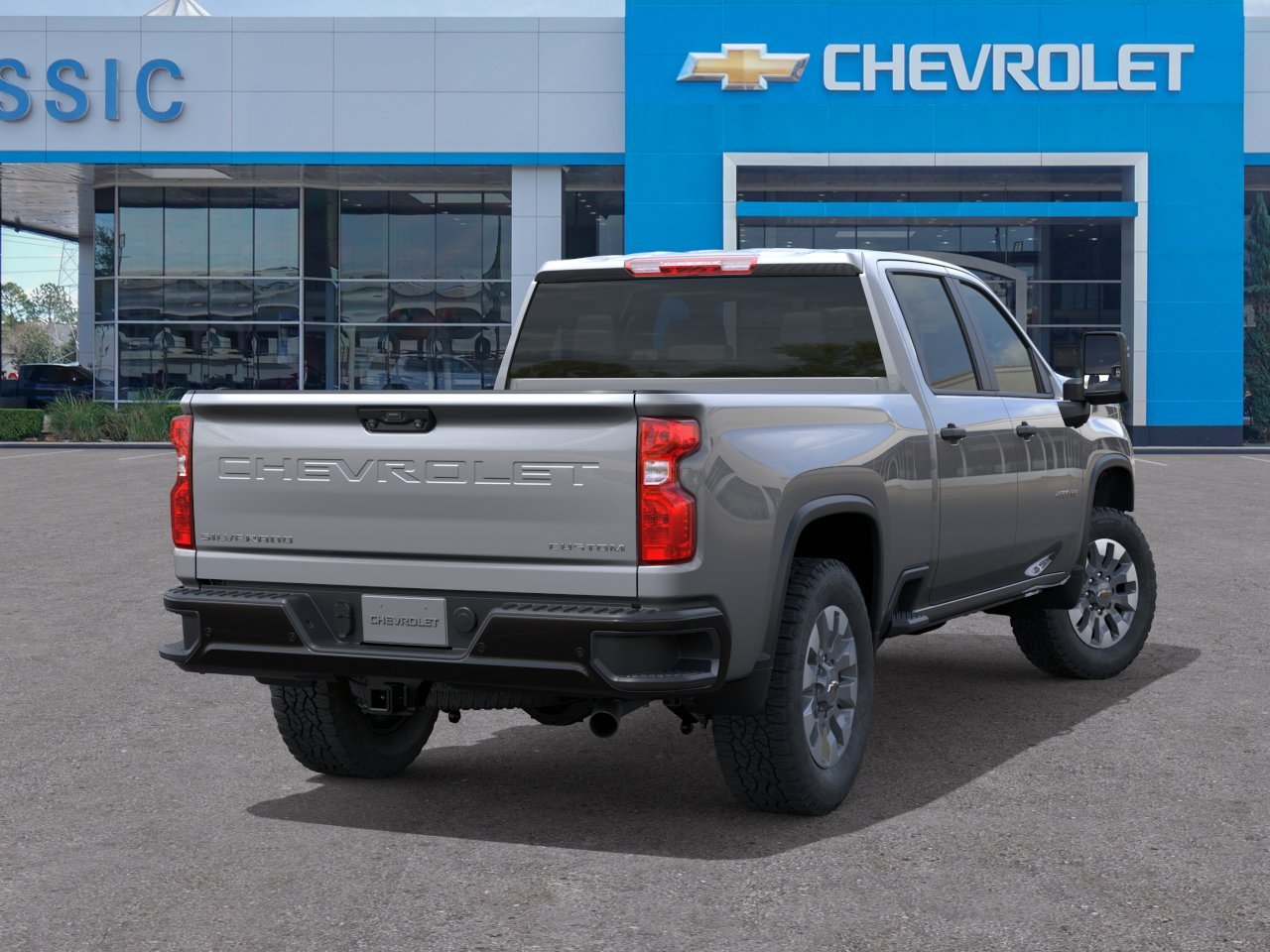 2026 Chevrolet Silverado 2500 HD Custom Gray at Mac Haik Chevrolet