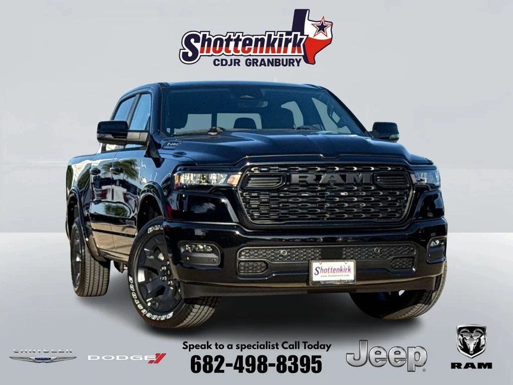 New 2026 Diamond Black Crystal Pearlcoat RAM Big Horn/Lone Star image 1