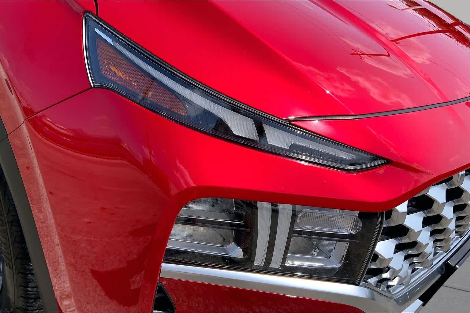 Used 2021 Calypso Red Hyundai SEL image 55