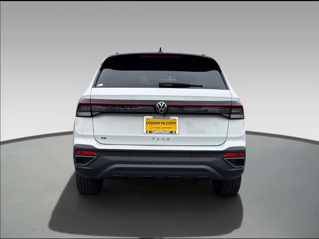 New 2026 Pure White W/Deep Black Roof Volkswagen 1.5T SE Black image 5