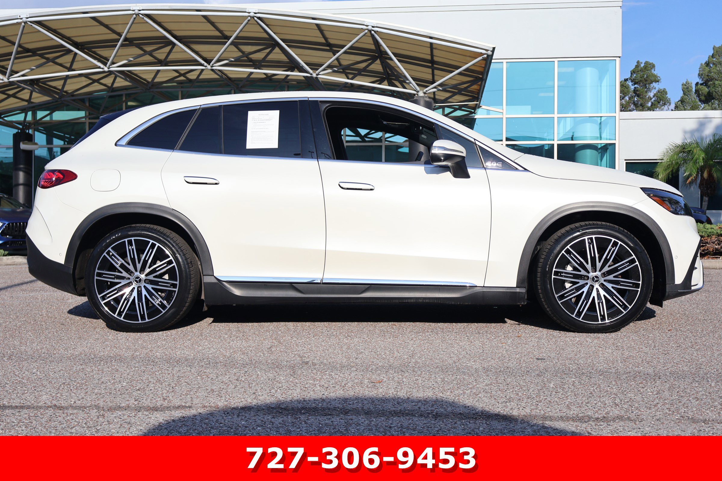 Certified Used 2023 MANUFAKTUR Diamond White Metallic Mercedes-Benz EQE 350 image 11