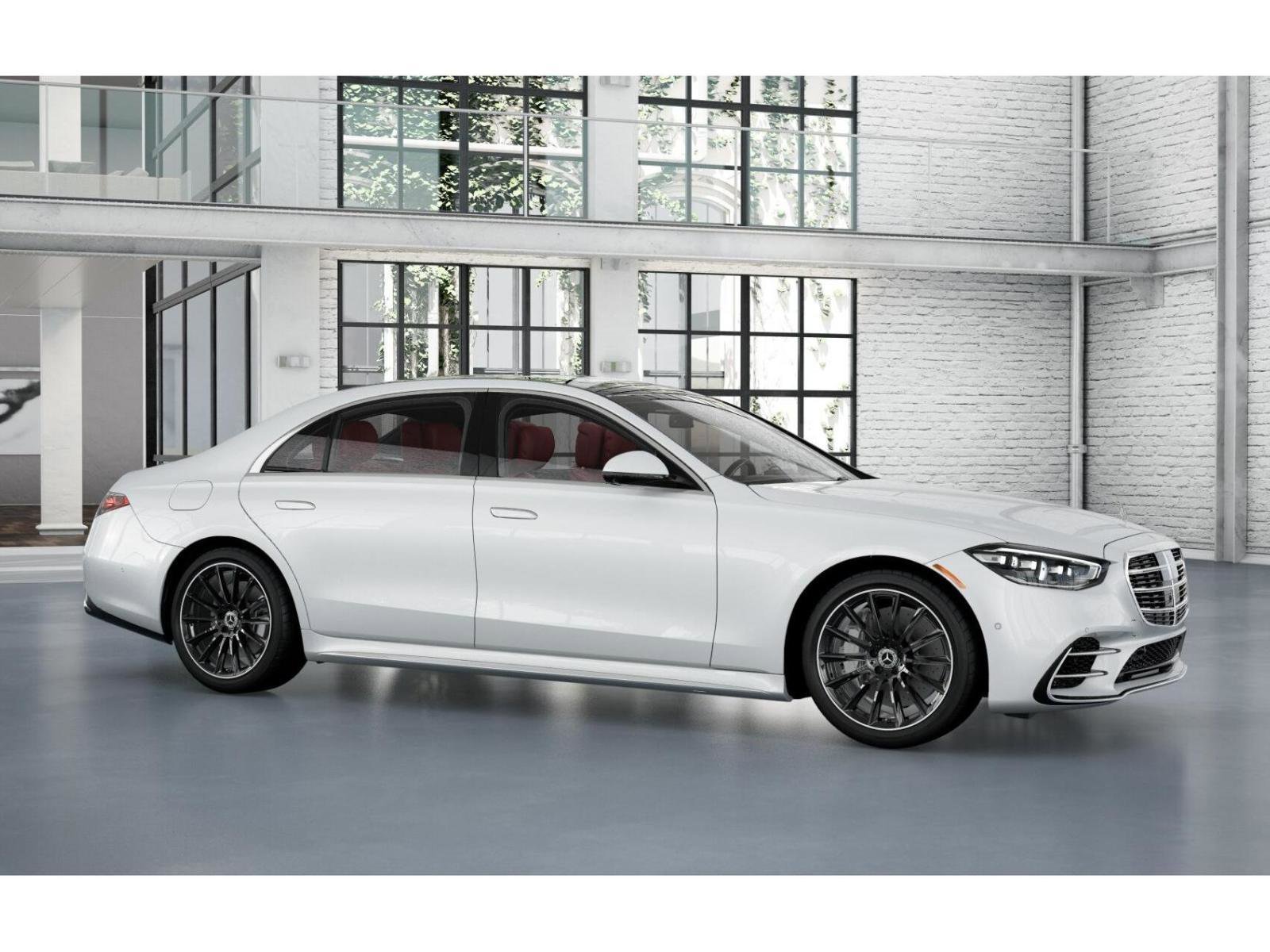 New 2026 MANUFAKTUR Moonlight White Metallic Mercedes-Benz S 580 image 13