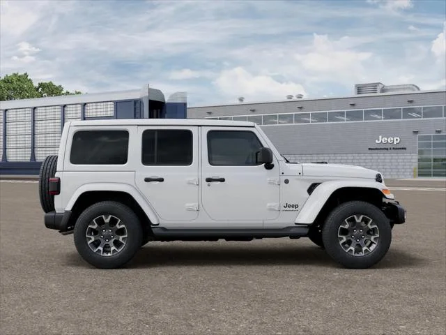 New 2026 Bright White Clear-Coat Exterior Paint Jeep Sahara image 24