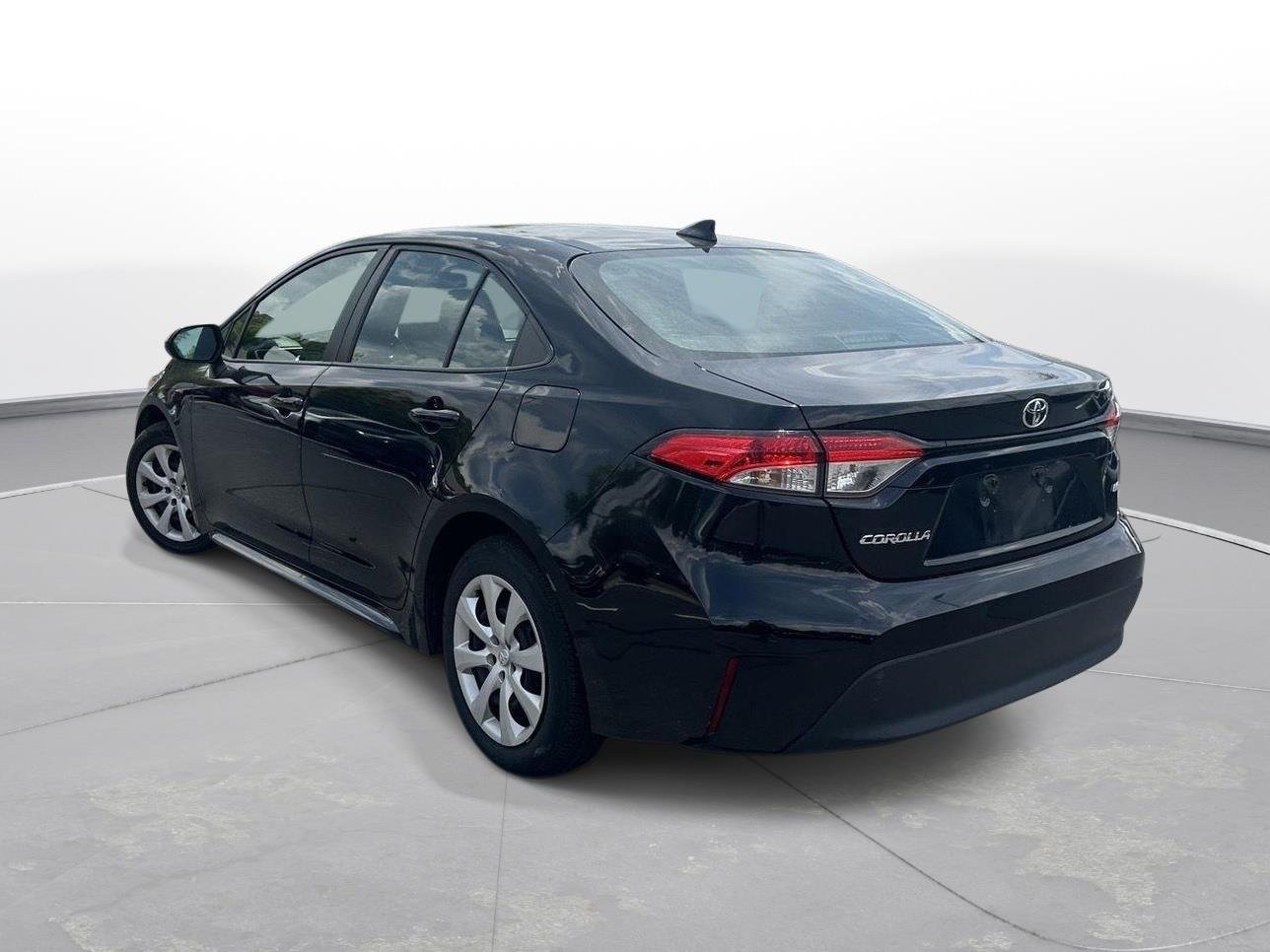 Certified Used 2024 Midnight Black Metallic Toyota LE image 8