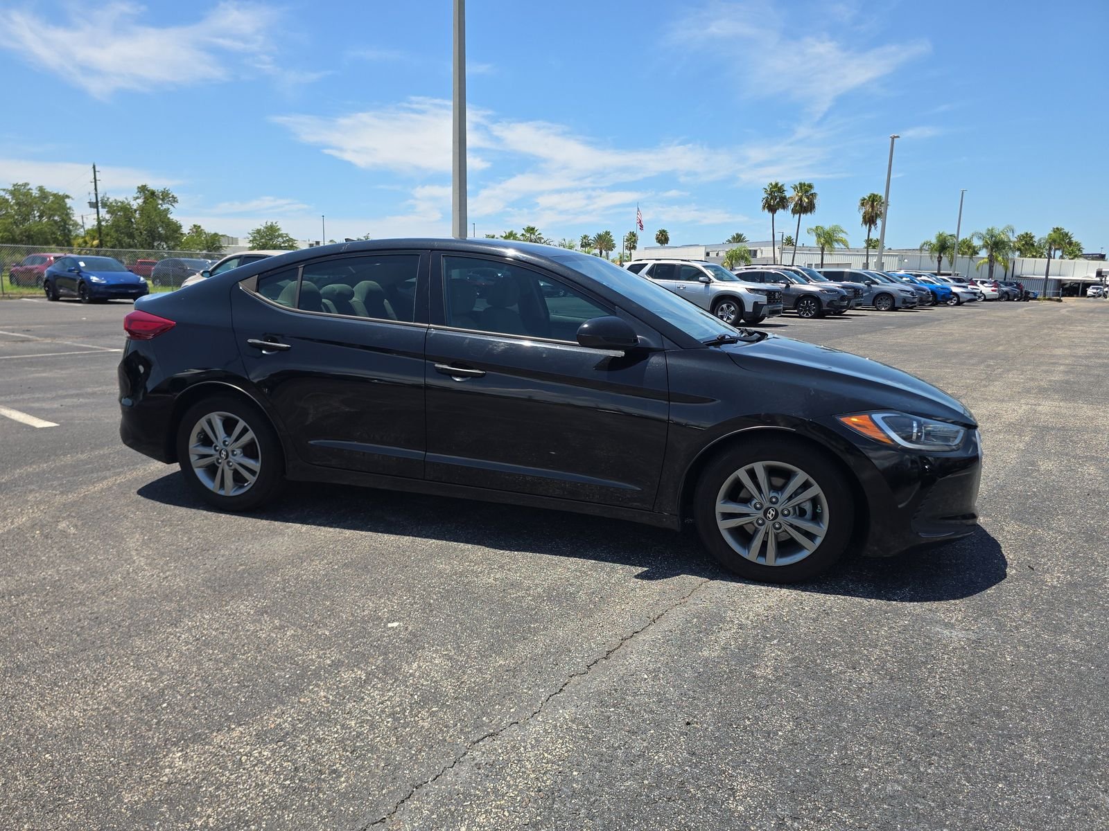 Used 2017 Hyundai Elantra SE with VIN 5NPD84LF0HH064121 for sale in Port Richey, FL