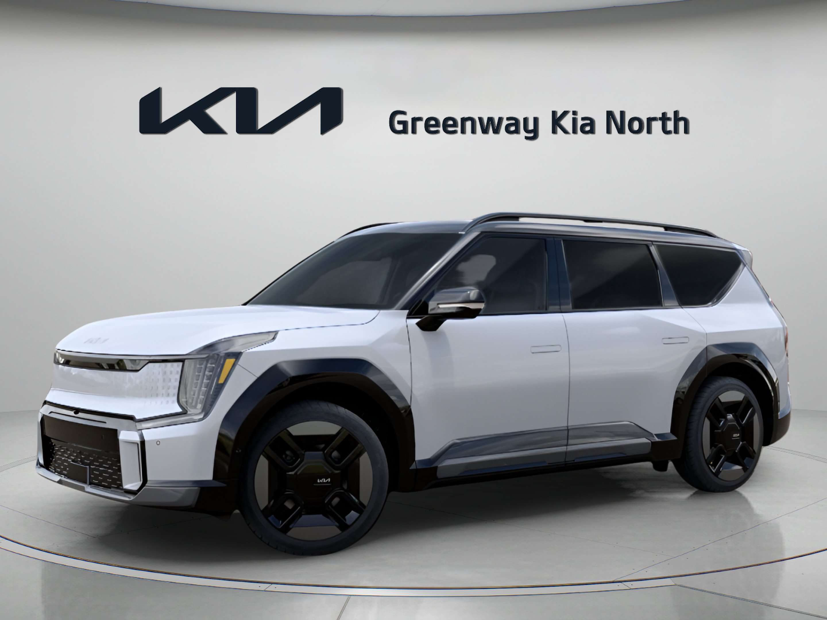 New 2026 Glacial White Pearl/Ebony Black Roof Kia GT-Line image 4
