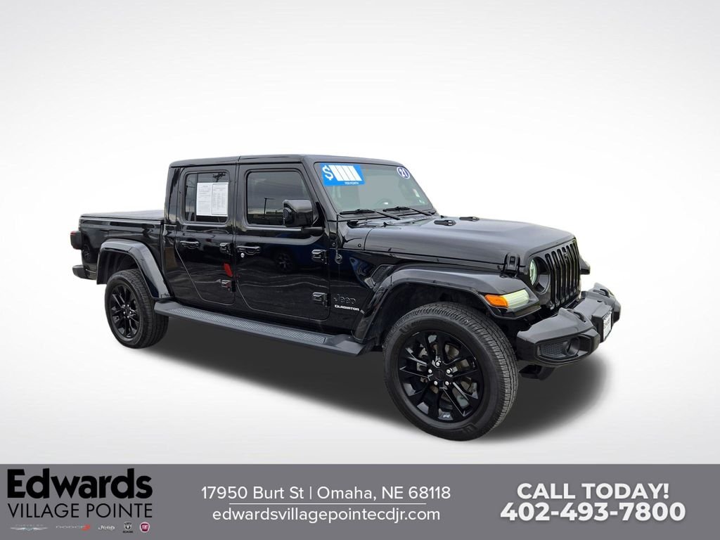 Used 2021 Black Jeep High Altitude image 1