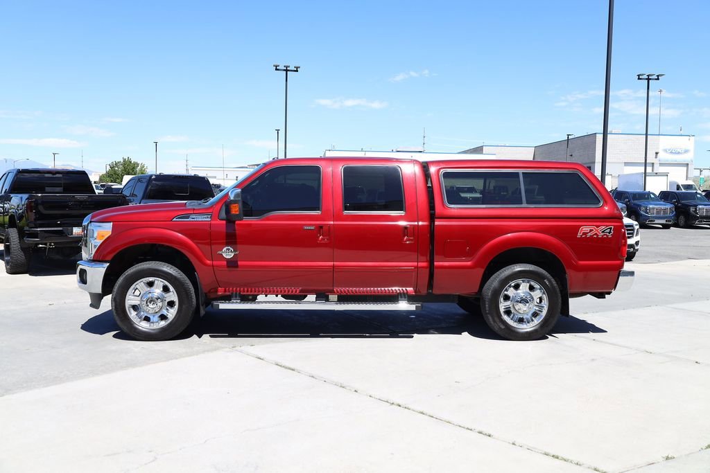 Used 2015 Ruby Red Metallic Ford Lariat image 3