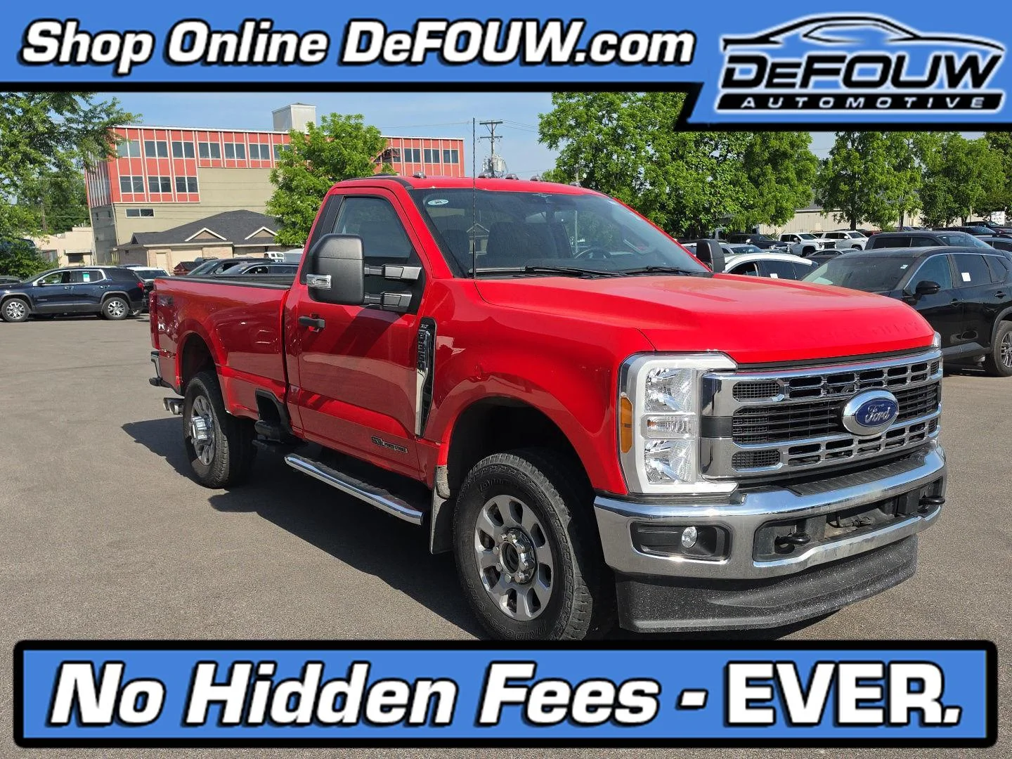 Used 2023 Race Red Ford XLT image 1