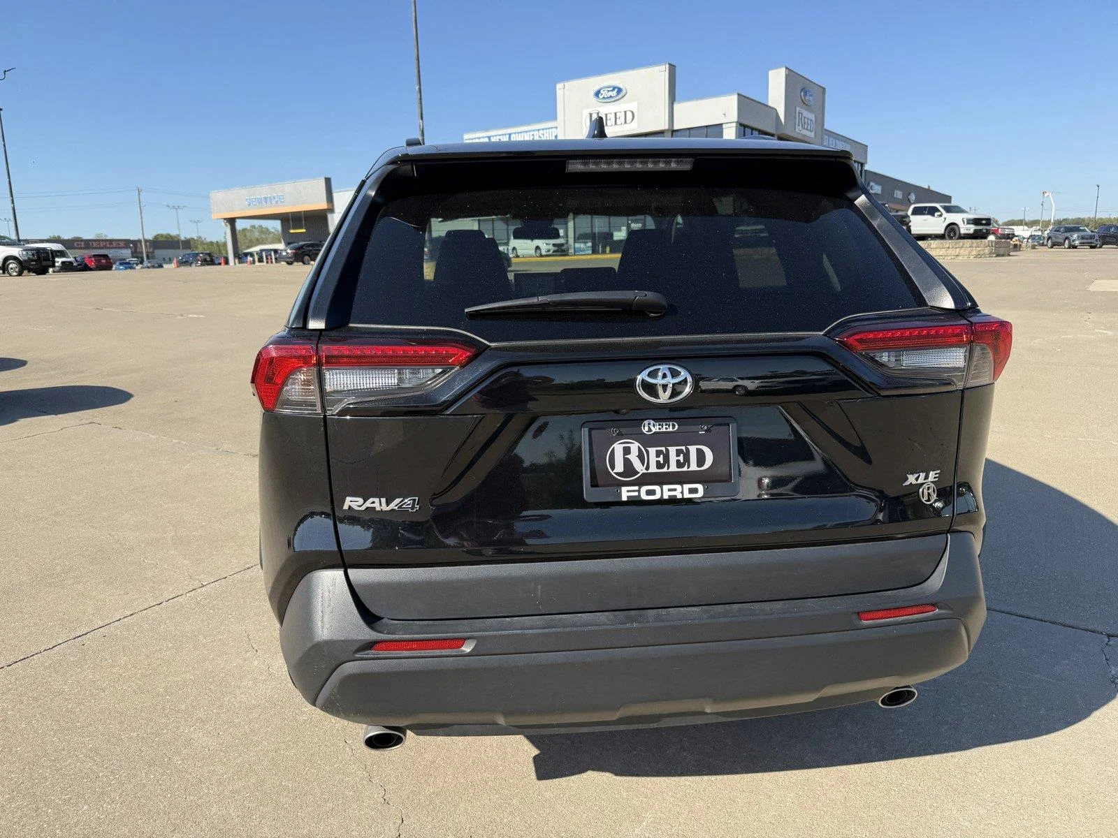 Certified Used 2025 Midnight Black Metallic Toyota XLE image 8