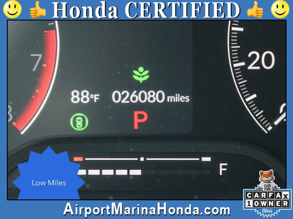 Certified Used 2023 Meteorite Gray Metallic Honda EX-LBD image 2