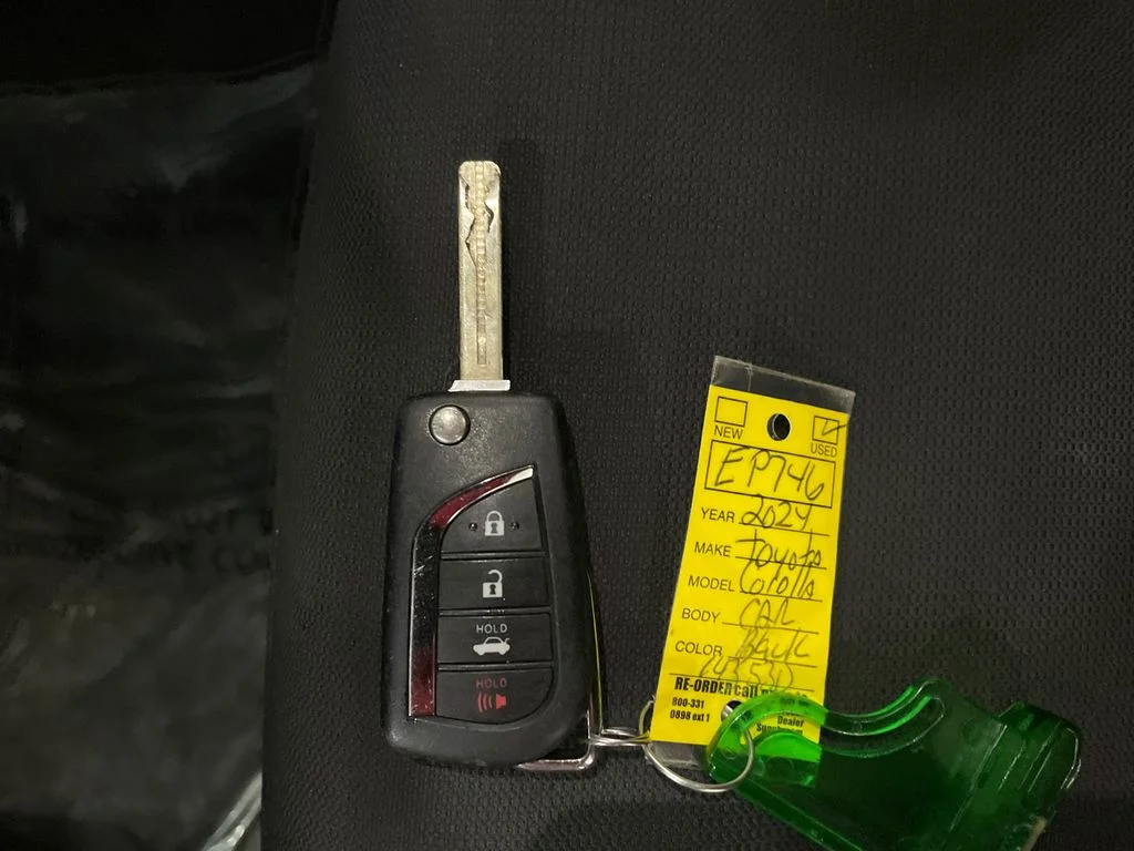 Certified Used 2024 Midnight Black Metallic Toyota LE image 30