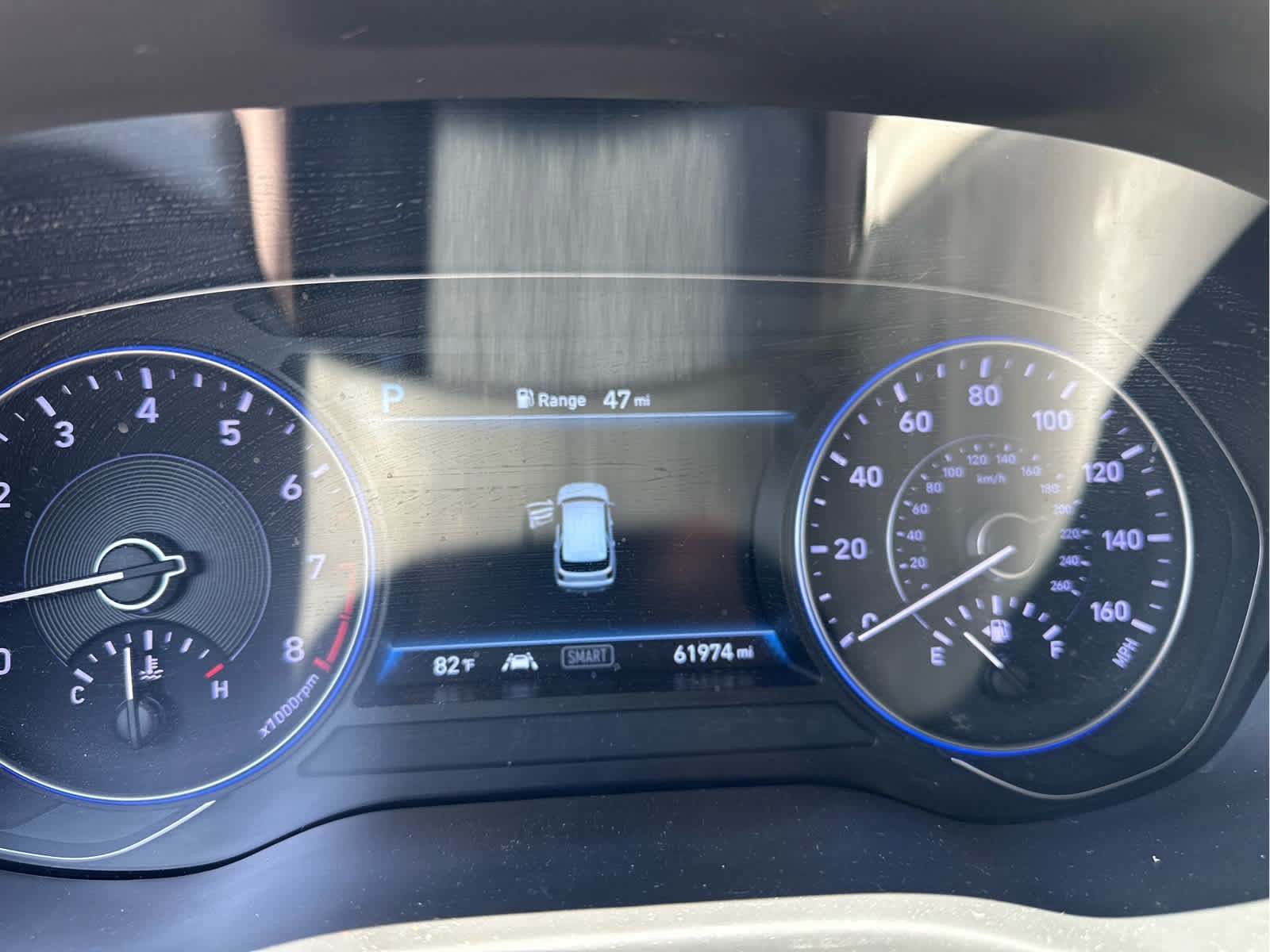 Certified Used 2022 Moonlight Cloud Hyundai SEL image 6