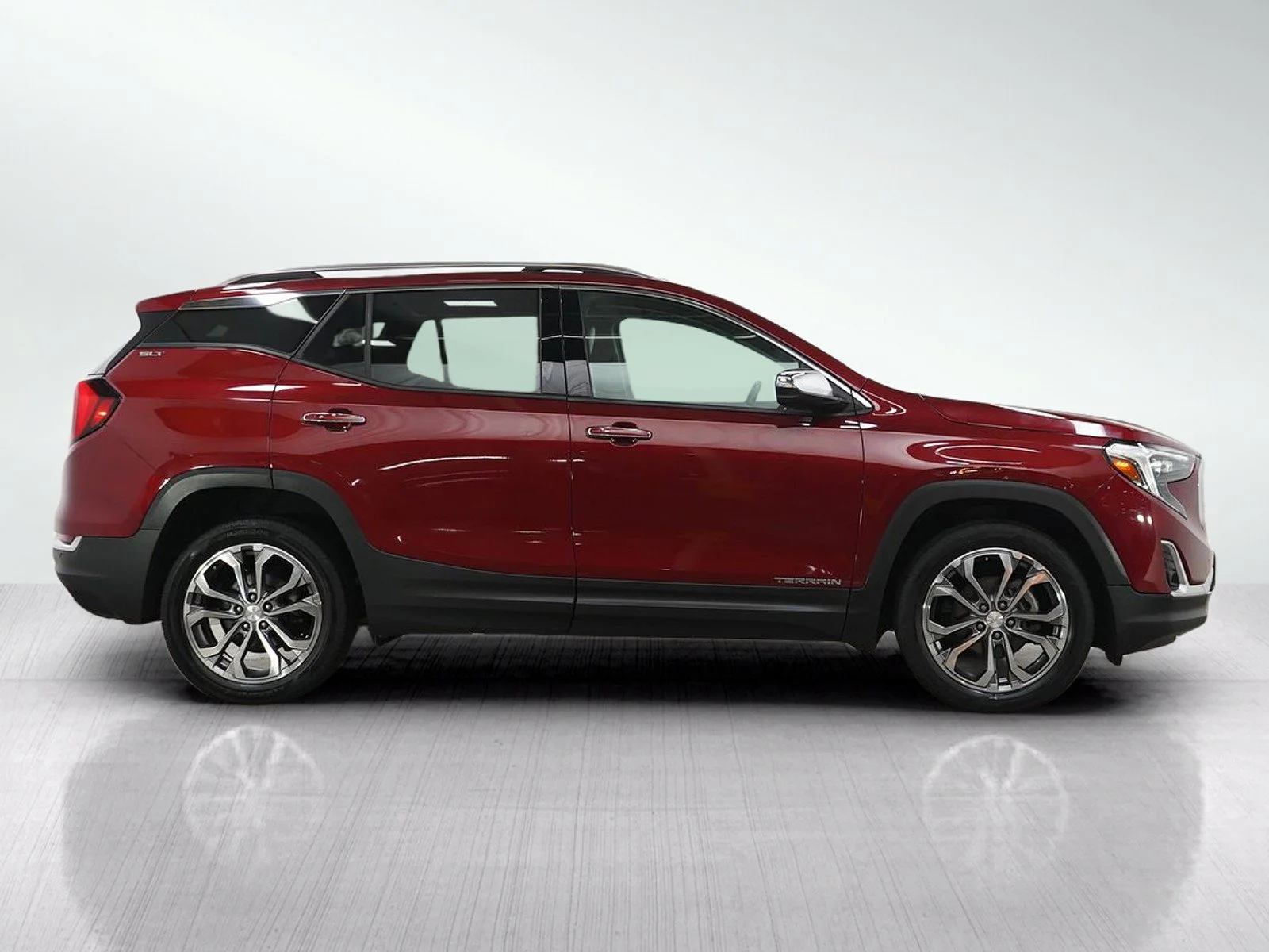 Used 2019 RED QUARTZ TINTCOAT GMC SLT image 6