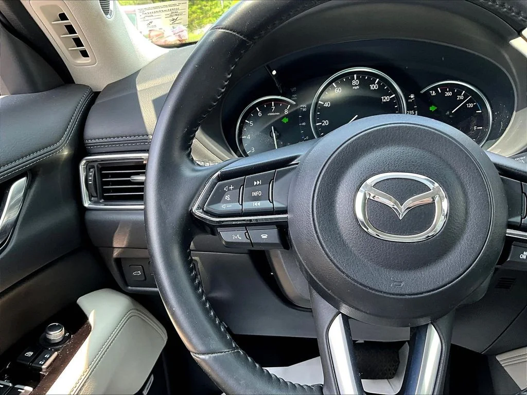 Used 2021 Machine Gray Mazda Grand Touring image 12