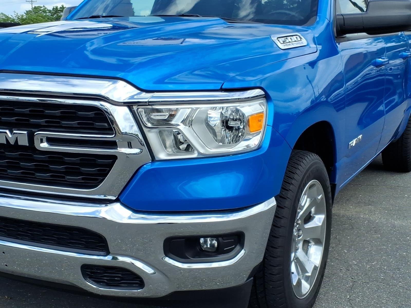 Used 2022 Hydro Blue Pearlcoat Ram Big Horn image 14