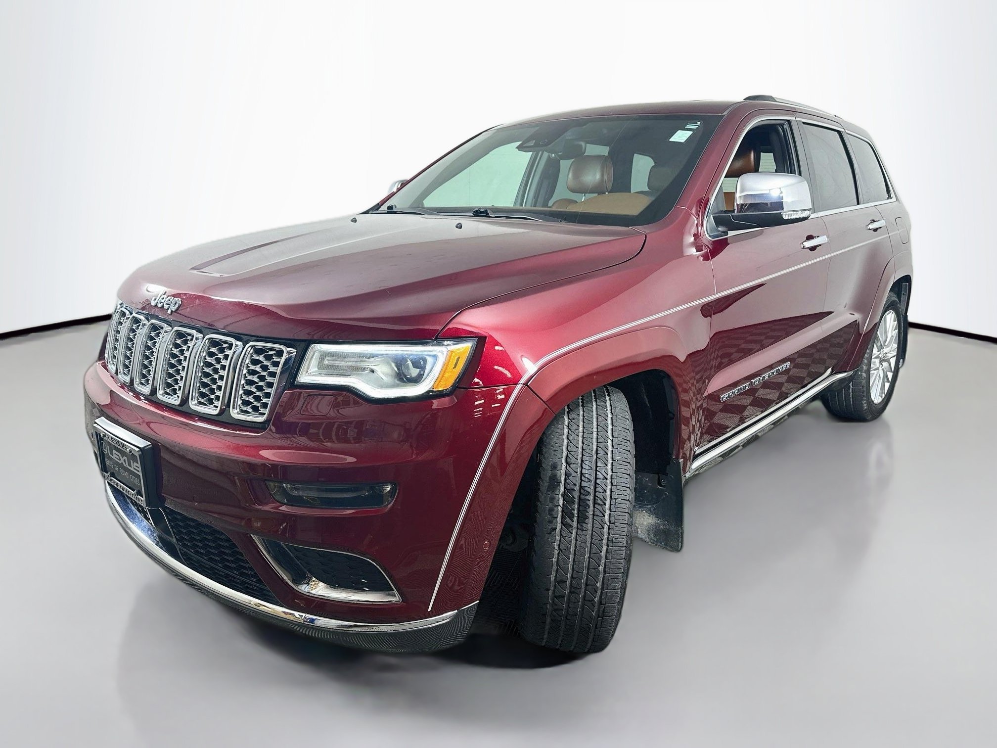 Used 2017 Velvet Red Pearlcoat Jeep Summit image 3