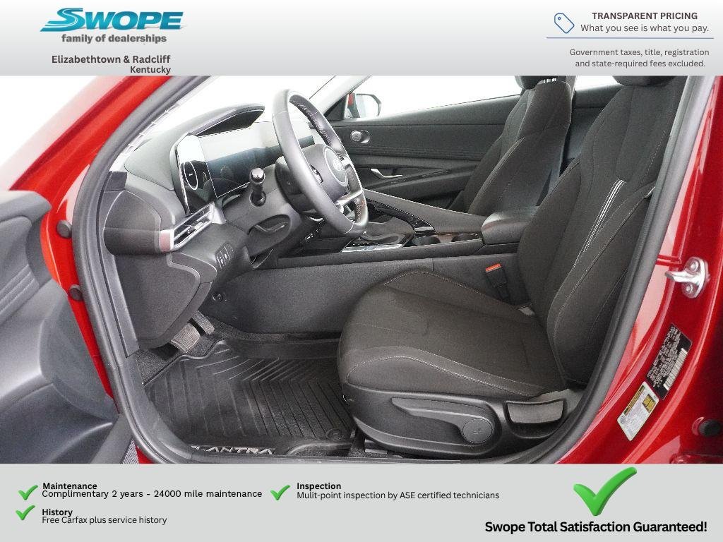 Used 2025 Ultimate Red Hyundai SEL Convenience image 12