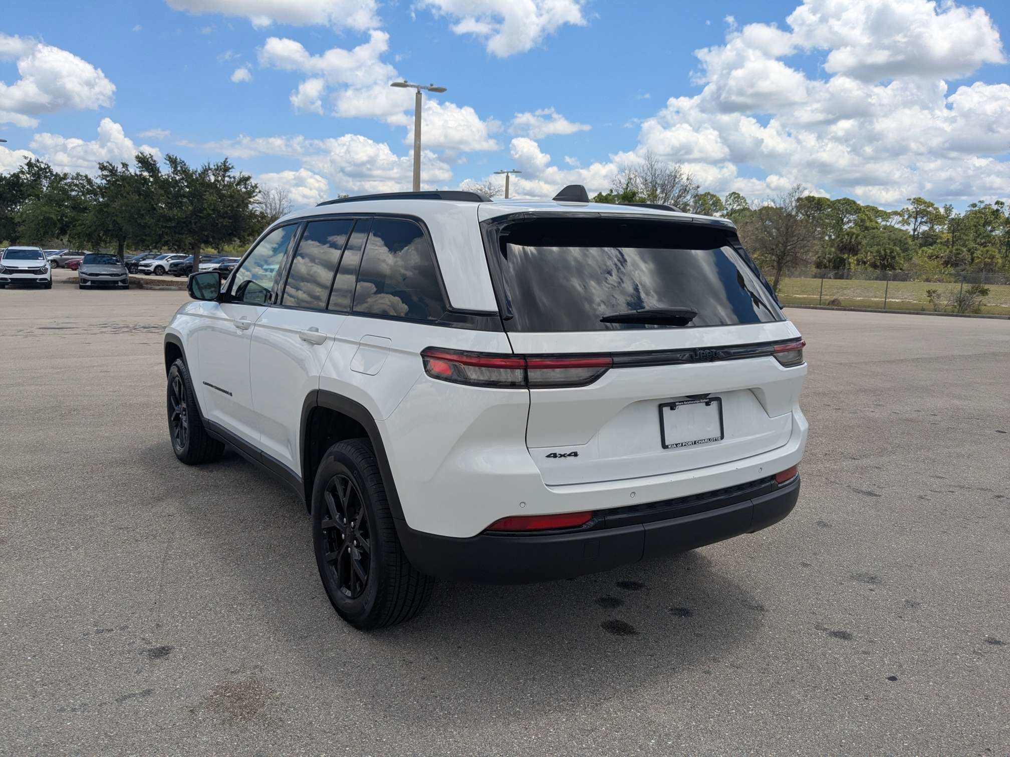 Used 2025 Bright White Clearcoat Jeep Altitude image 7