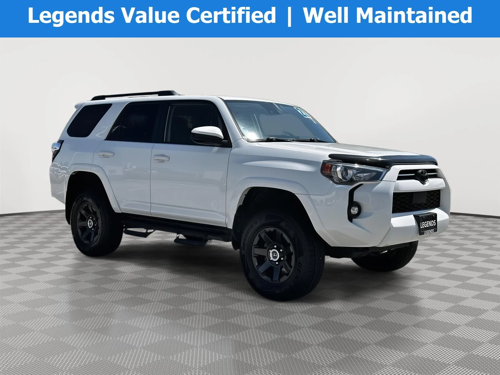 Used 2021 Super White Toyota Trail Edition image 1