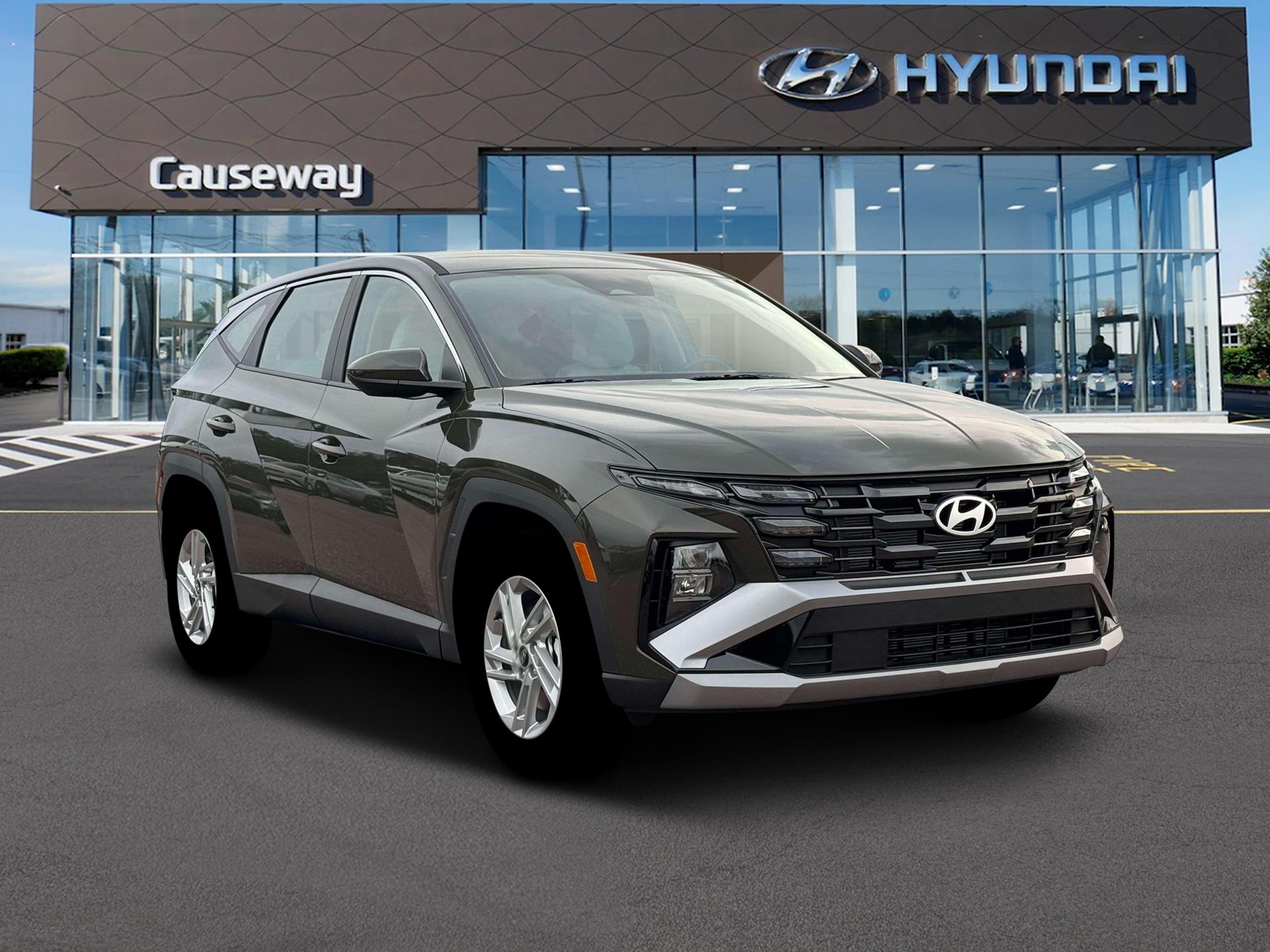 New 2026 Green Hyundai SE AWD image 11