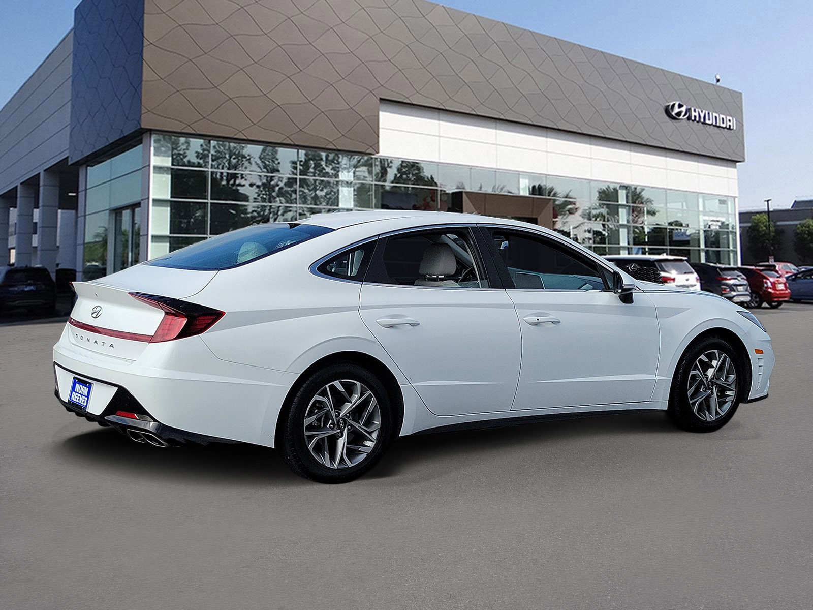 Certified Used 2023 Serenity White Hyundai SEL image 2