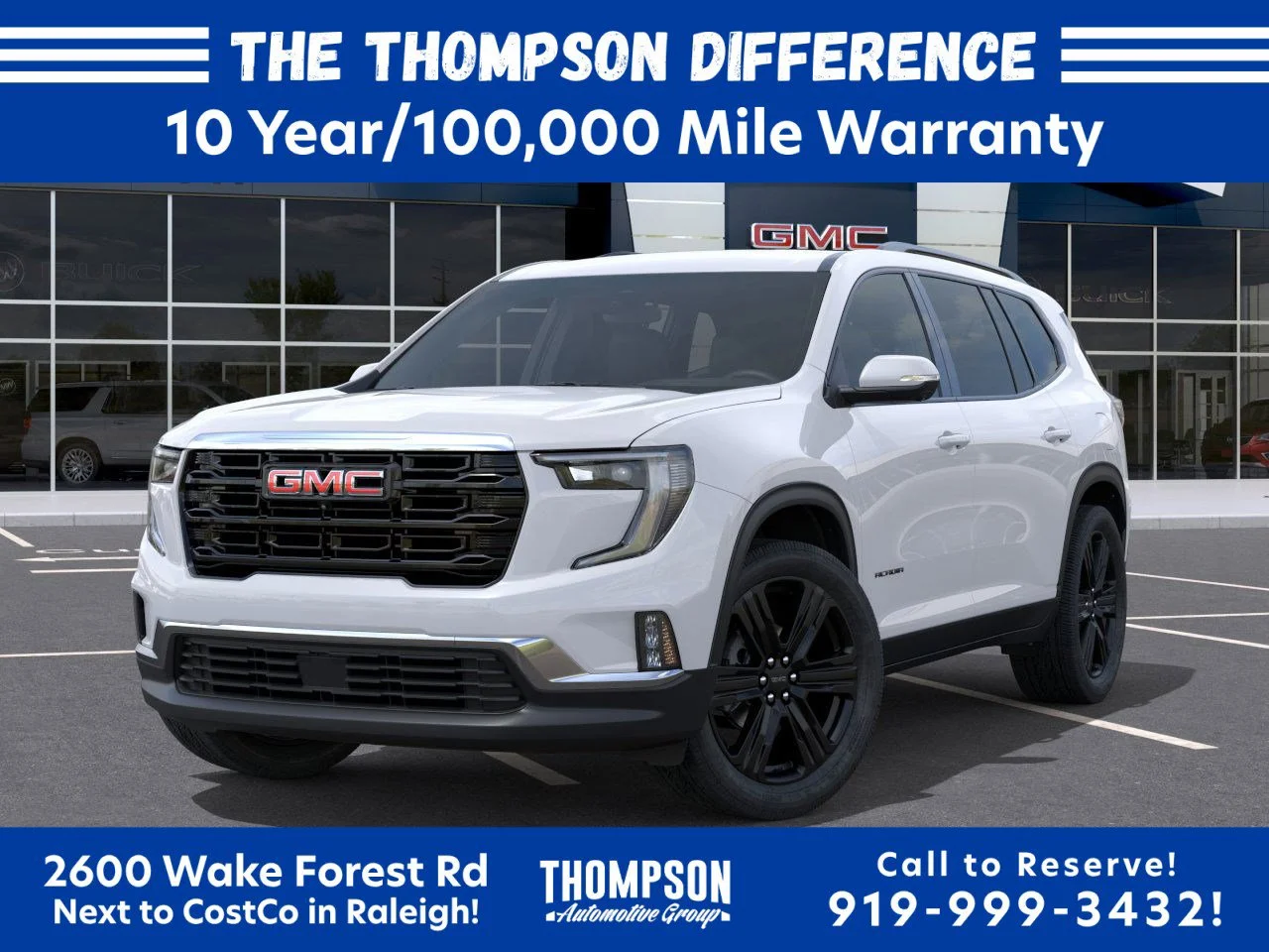 New 2025 Summit White GMC Elevation image 9