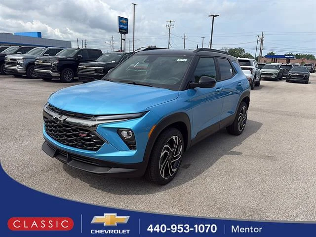 New 2026 Marina Blue Metallic Chevrolet RS image 1