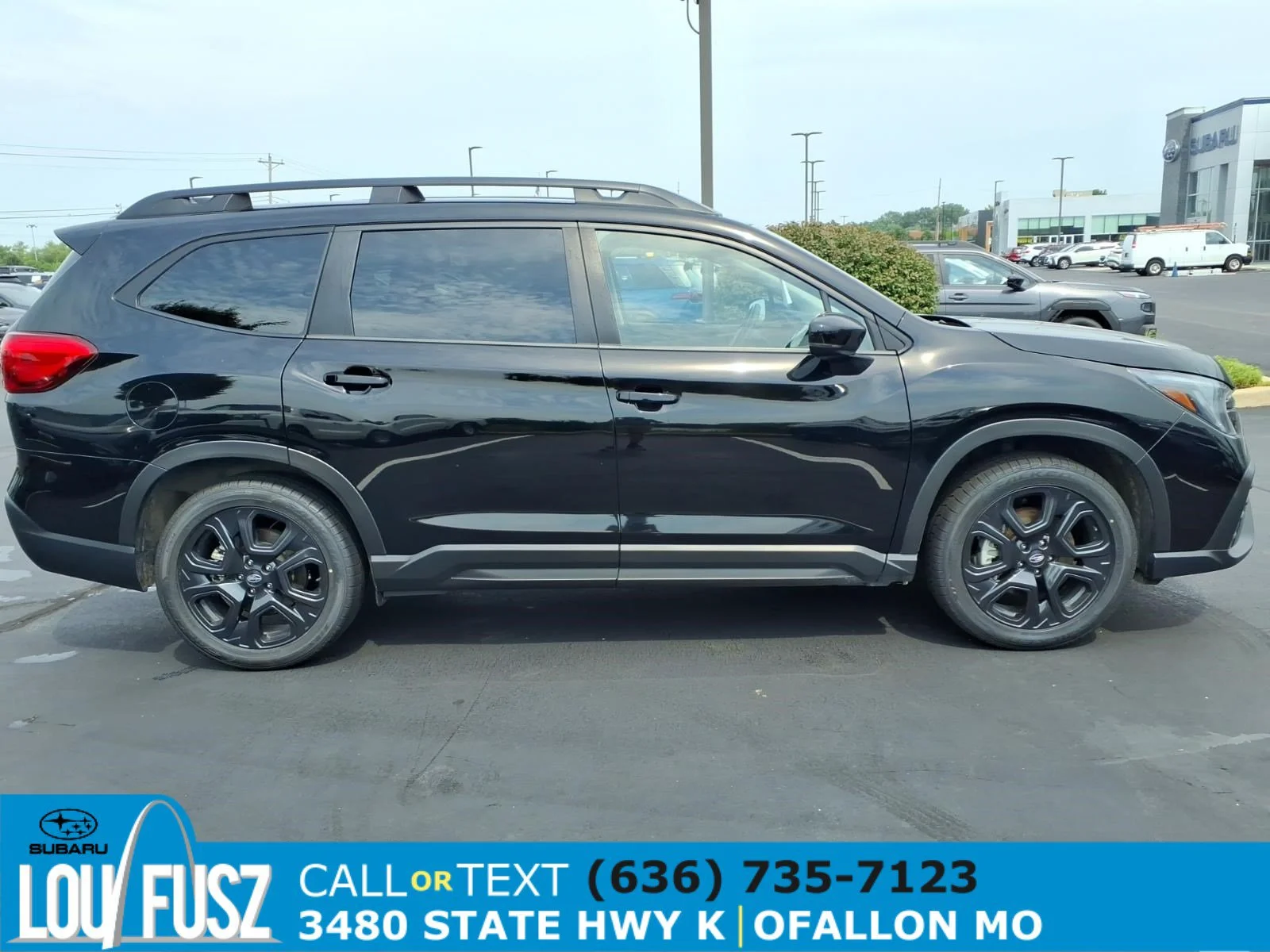 Used 2024 Crystal Black Silica Subaru Onyx Edition image 28