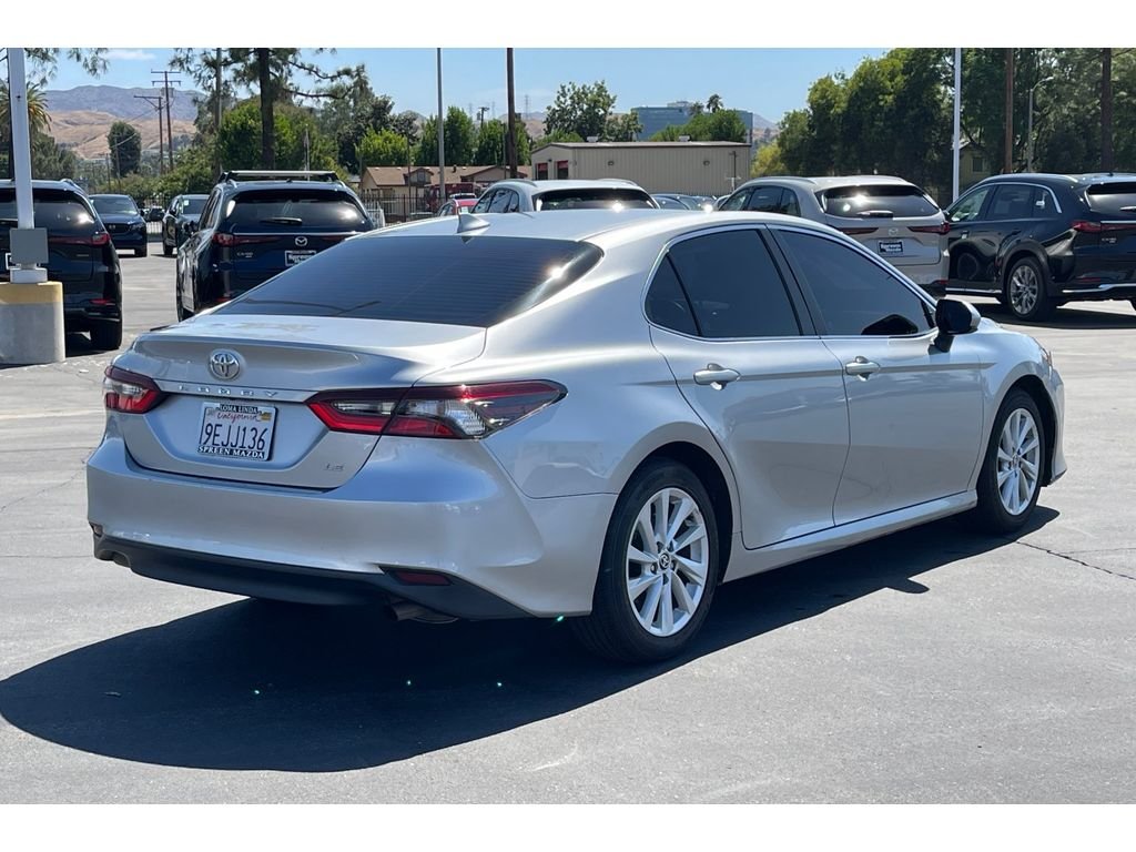 Used 2023 Celestial Silver Metallic Toyota LE image 7