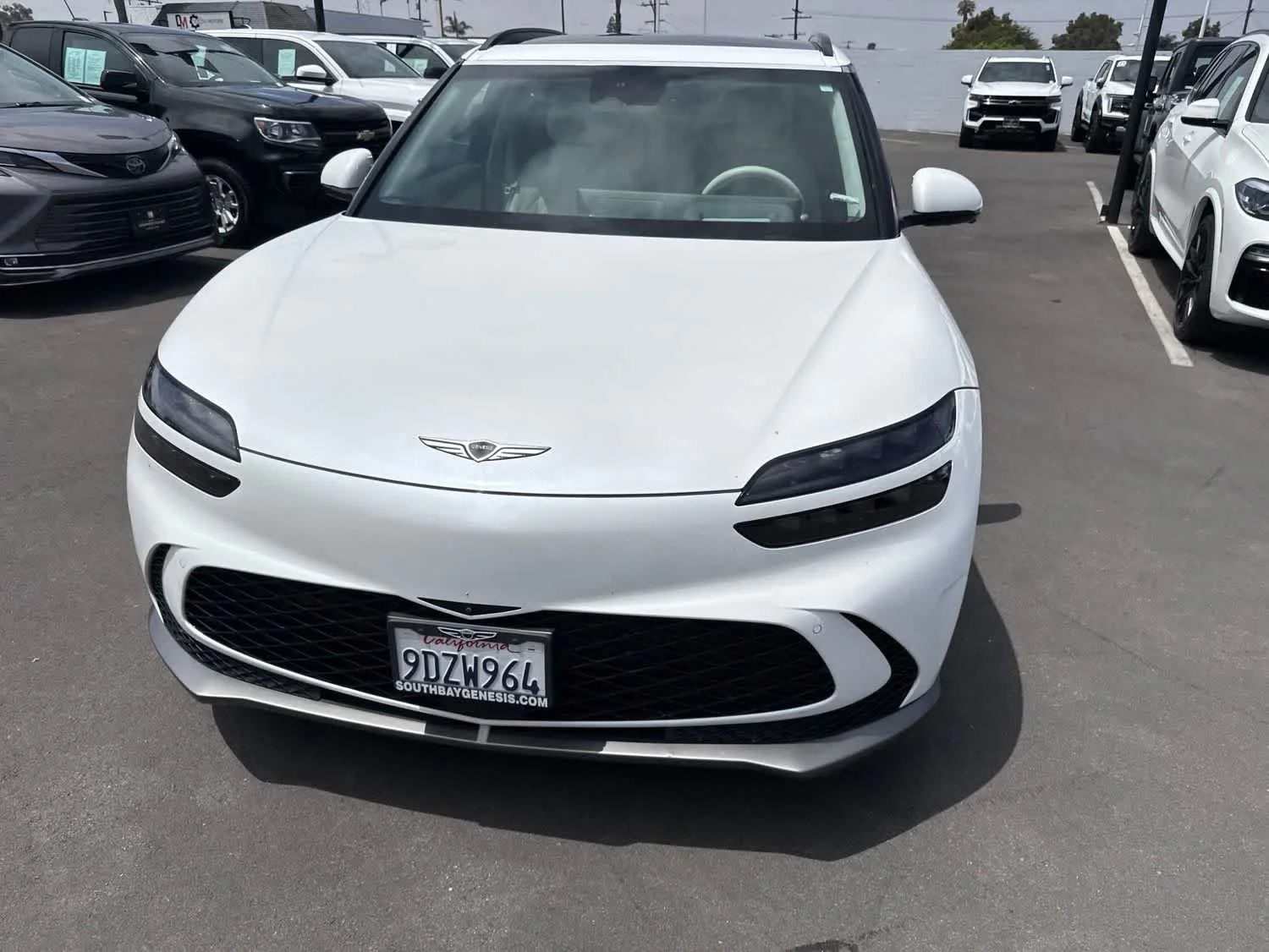 Used 2023 GENESIS GV60 Performance with VIN KMUKEDTB7PU010734 for sale in Costa Mesa, CA