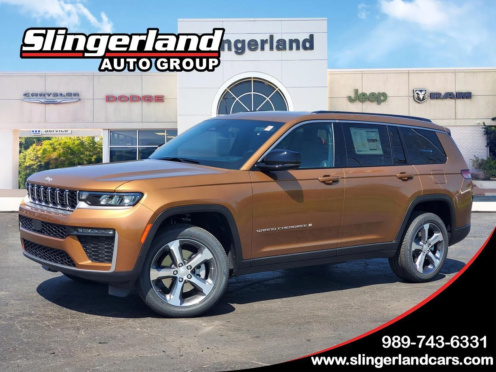 New 2026 Copper Shino Metallic Clearcoat Jeep Limited image 1